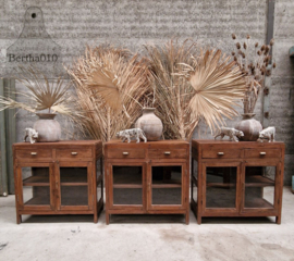 Drie Antieke Engelse Toonbanken/Vitrines uit de Jaren '20 147397 147398 147399