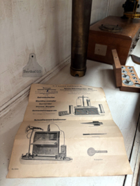 Zeldzame vondst, complete antieke Duitse graanmeter en weegset uit de jaren '30! (148040)