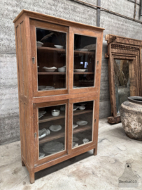 Zeldzame hoge schoolkast uit de jaren ’20  karaktervol elegant 147824