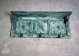 Turquoise kapstok (130739)..verkocht
