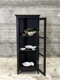 Elegante houten vitrinekast uit de jaren 20–30 147670