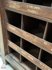 Historische Britse antieke balie Guardian Assuranc Company 263 cm lang 147740