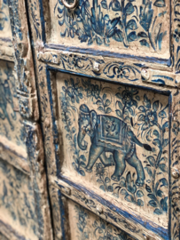 Oude poort uit India (146116) 210 cm hoog verkocht