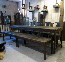 Bank/dressoir op maat van scheepsbalken (132576)...verkocht
