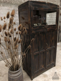 Unieke kast zwart (144027) verkocht