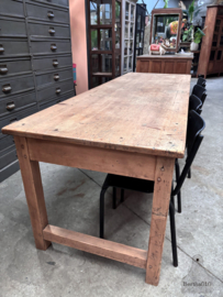Authentieke eiken oude boerentafel (147307) verkocht