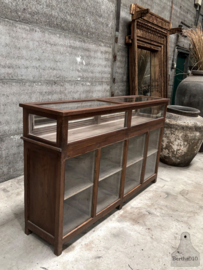 Authentieke antieke winkelvitrine toonbank 147857