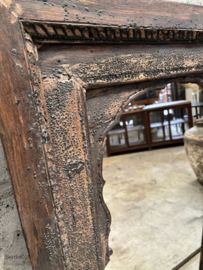 Oude Oosterse houten spiegel sprookjesachtig authentiek 147876