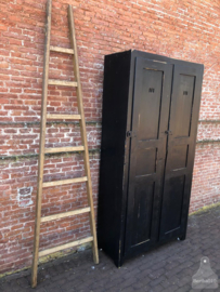 Houten antieke locker (138274)..verkocht