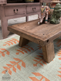 Salontafel antiek robuust eiken (147124) verkocht