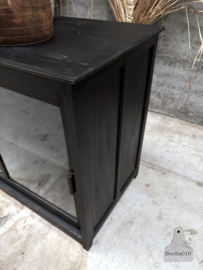 Prachtig grote oude toonbank keukeneiland dressoir (146867) lengte 249 cm