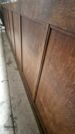 Antieke kerkbank lengte 410 cm 147376 verkocht