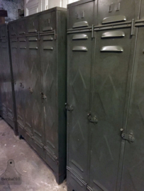 Franse 4 deurs locker (135288, 289, 290) verkocht