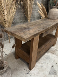 Oude werkbank 147819 lengte 180 cm