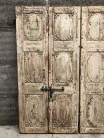 Oude deuren paneel 205 cm hoog (links) (146125)