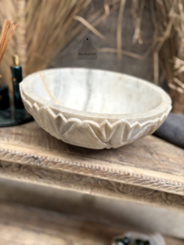 Marmeren wasbak lotus waskom marmer 147464