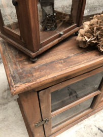 Lang oud dressoir (144980) verkocht