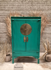 Oude Chinese kast groen 147367 verkocht