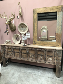 Oude Indiase sidetable (146017) 216 cm lengte (verkocht)