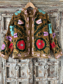 148036 wearable art oftewel draagbare kunst Suzani jas S/M
