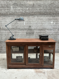 Prachtige oude toonbank keukeneiland dressoir 147419 lengte 158 cm