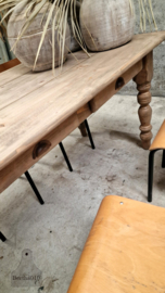 Franse boerentafel 147352 lengte 210 cm verkocht