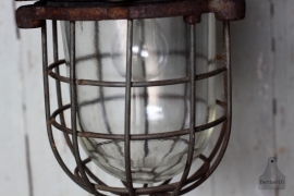 Oude geleefde Bully lamp (13157)..verkocht