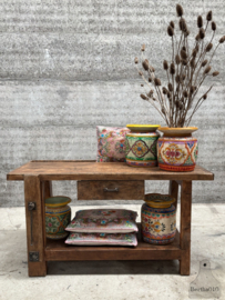 Antieke werkbank vol karakter 147951 lengte 163 cm