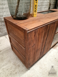 Originele Houten Art Deco Toonbank – Jaren ’20/’30  (147244)