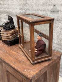 Oude laboratorium vitrine 147456