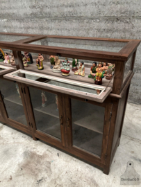 Authentieke antieke winkelvitrine toonbank 147857