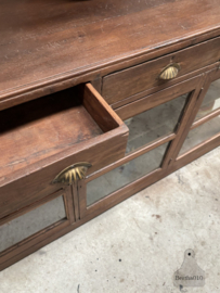 Prachtige toonbank keukeneiland jaren 20 147823 lengte 168 cm