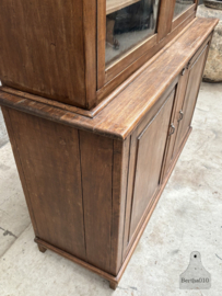 Prachtige jaren '30 eikenhouten schoolkast 147029