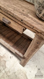 Antieke werkbank (147331) lengte 200 cm verkocht