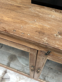 Authentieke Engels vitrinekast dressoir (146953) verkocht