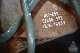5 originele Tubax schoolstoelen (133094, 133095, 133096, 133097, 133098)..verkocht