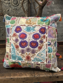 Groot kussen handgemaakt 60 x 60 (145399)