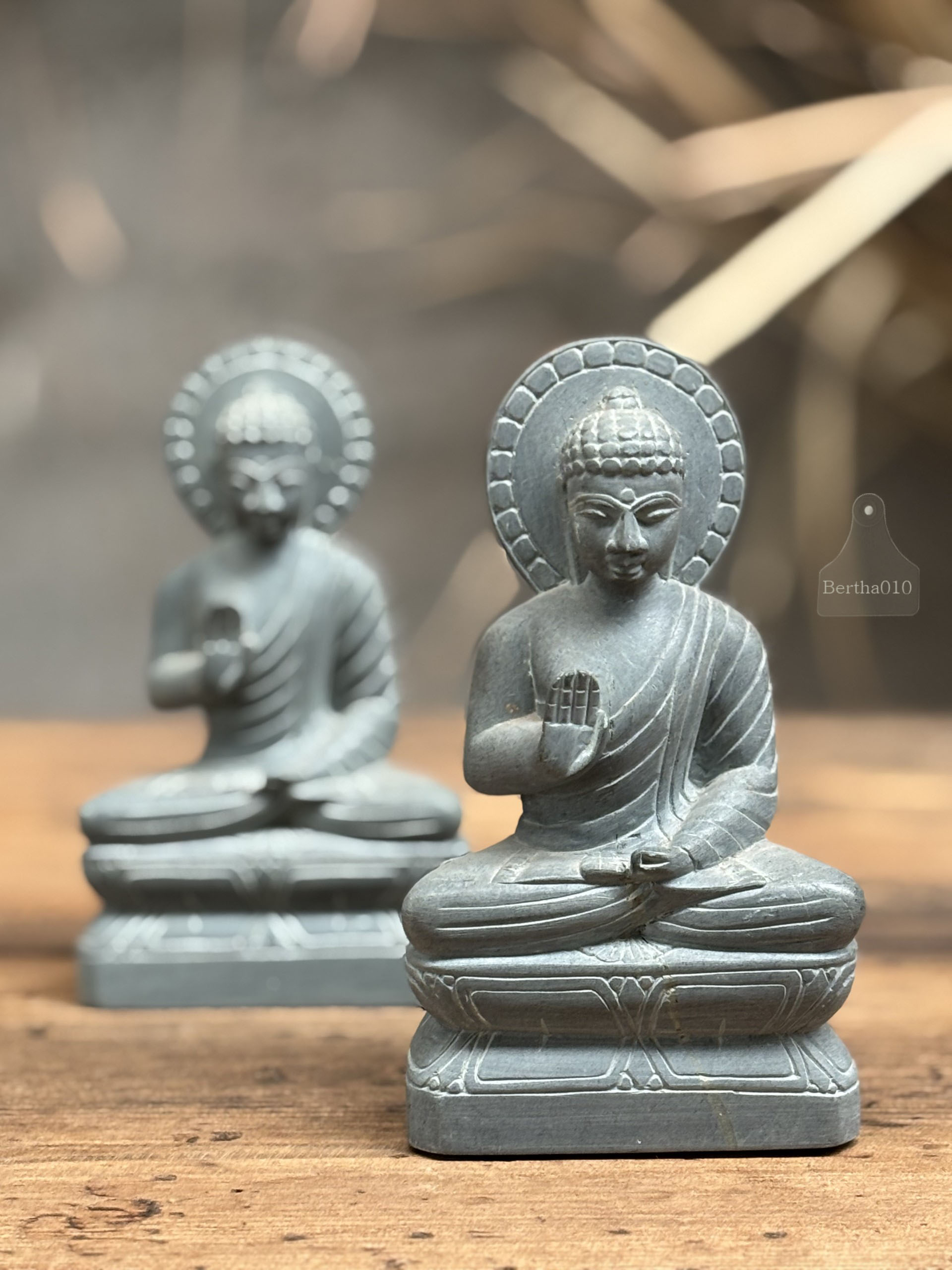 Speksteen Buddha Boeddha Steatiet gesteente 147227