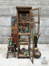 Hoge antieke vitrine ( 146896) verkocht