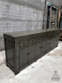 Groot Chinees dressoir hoogglans (147121) lengte 260 cm verkocht
