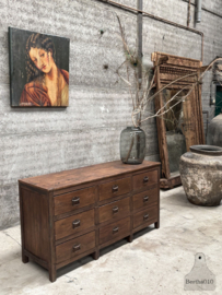 Authentieke bakkerstoonbank  handgemaakt circa 1920 147839 verkocht