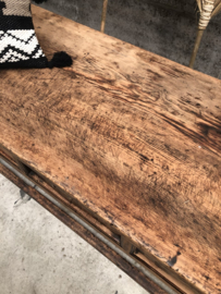 Prachtig Chinees dressoir met schuifdeuren (145820) lengte 222 cm verkocht