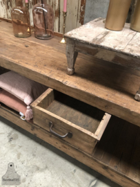 Ruim 3 meter grote werkbank (145286) verkocht