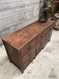 Authentieke bakkerstoonbank  handgemaakt circa 1920 147839 verkocht