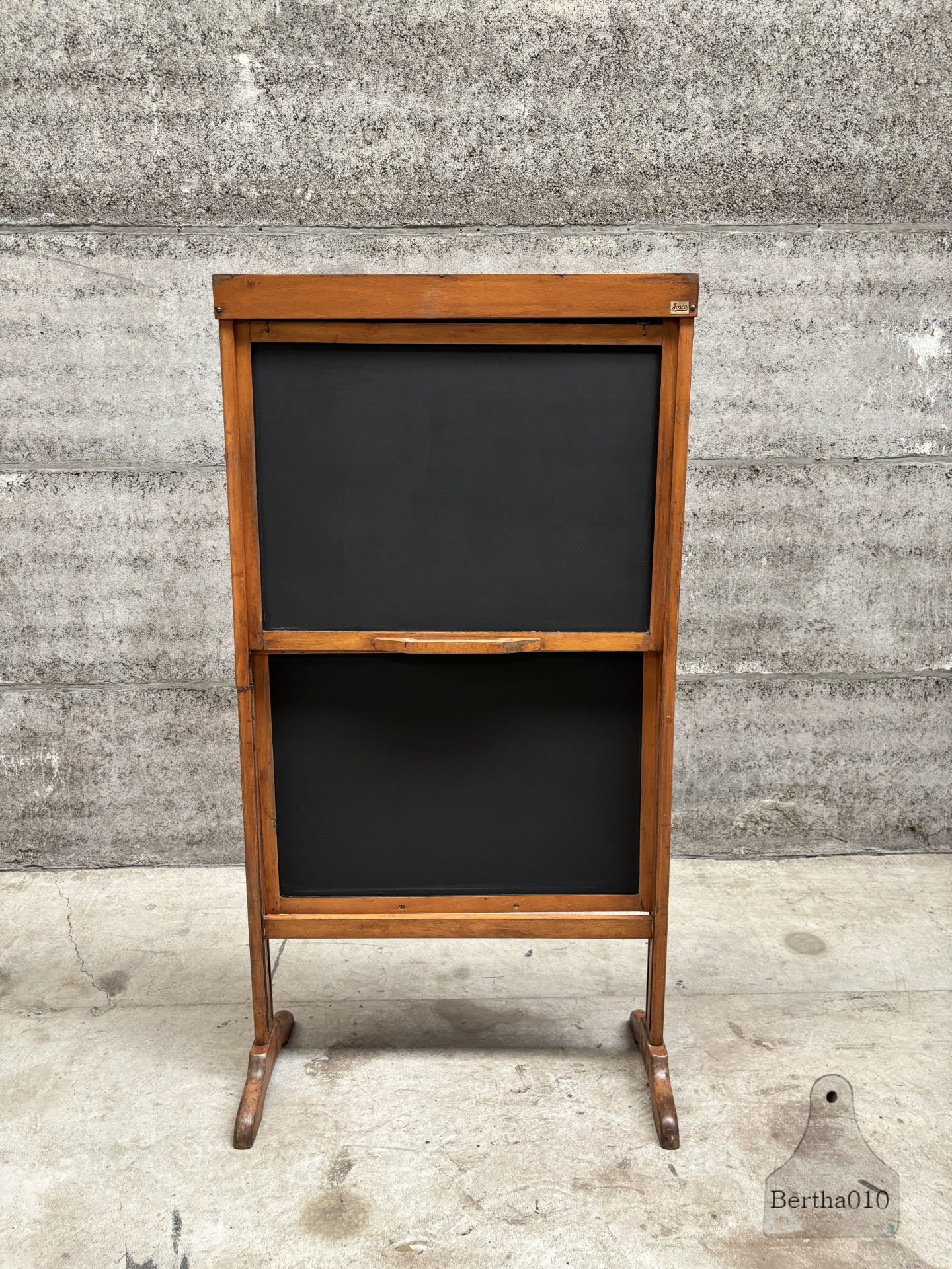 Oud Schoolbord Josco Belgium 150 cm hoog 147576 verkocht