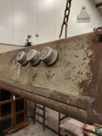 Oude hanglamp uit fabriek (145164) verkocht