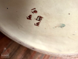 Monumentale Antieke Japanse Satsuma vloervaas, hoogte 61 cm 147977