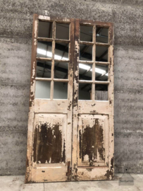 Oude spiegel deur en (144048) verkocht