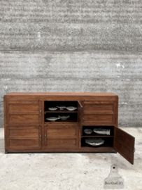 Erfgoedstuk houten archiefkast ca 1920 147879