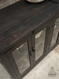 Oude toonbank  museumvitrine 147781d lengte 136 cm